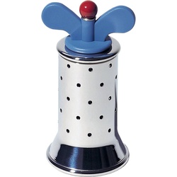 Alessi Pfeffermühle 13,2 cm Edelstahl Blau Hellblau