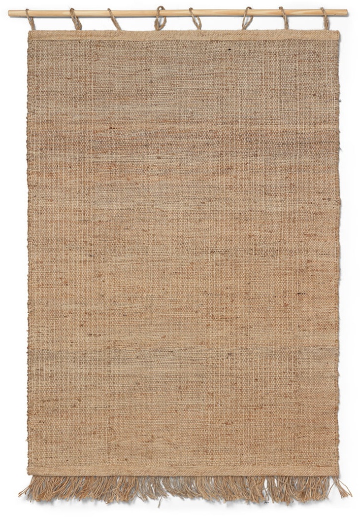 ferm LIVING - Harvest Wandteppich Jute 165 x 100 cm, natural