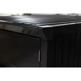 Westmann Velos 2 Fahrradgarage abschließbar schwarz 222 x 133 x 151 cm