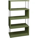 Mäusbacher Standregal 66 x 33 x 126 cm Grün