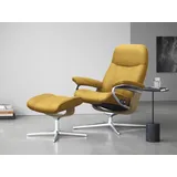 Stressless Stressless® Relaxsessel »Consul«, mit Cross Base, Größe S, M & L, Holzakzent Eiche, gelb