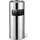 Durable Papierkorb 337323 26x62cm mit Ascher metallic silber
