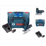 Bosch GST 12V-70 Professional Stichsäge 12 V + 1x Akku 3,0 Ah + Ladegerät + L-Boxx