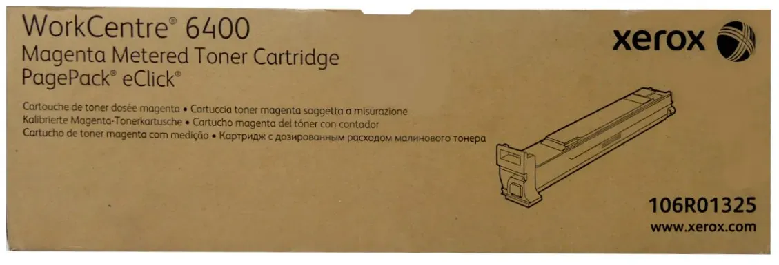 Original Xerox Toner 106R01325 magenta für WorkCentre 6400 oV