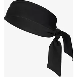 Stirnband Bandana Tennis schwarz EINHEITSGRÖSSE