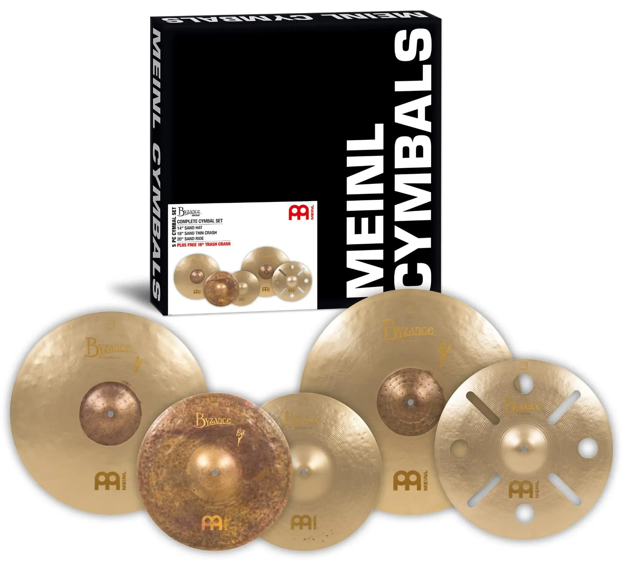 Meinl Benny Greb Sand Cymbal Box Set