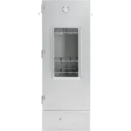 vidaXL Räucherofen silber