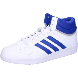 adidas Hoops 4.0 Mid Cloud White / Team Royal Blue / Grey Two 44