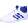 adidas Hoops 4.0 Mid Cloud White / Team Royal Blue / Grey Two 44