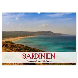 Calvendo Sardinien Panoramakalender / CH-Version (Wandkalender 2026 DIN A2 quer), CALVENDO Monatskalender: