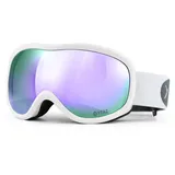 YEAZ Ski- und Snowboard-Brille violett/weiss STEEZE