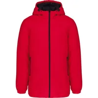 Kariban Recycelter Uni-Kapuzenparka - Rot - XS