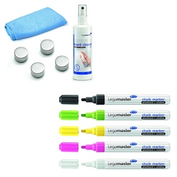 Legamaster Glas-Magnettafel Zubehör-Set 11 Teile