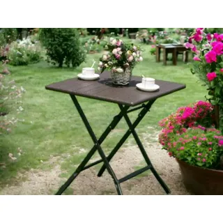 Quadratischen Tisch WOOD 61x61 cm