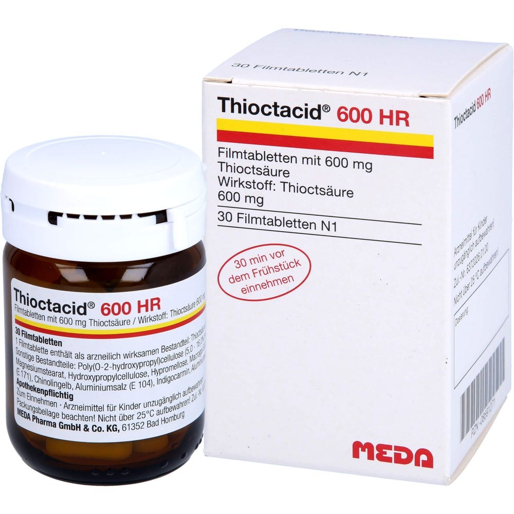 MEDA Pharma THIOCTACID 600 HR Filmtabletten Nahrungsergänzung