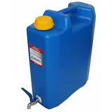 Systafex ® Kanister Wasserkanister Trinkwasser 20l mit Wasserhahn und Füllstandanzeige für LKW Camping