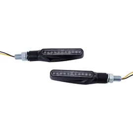 spec x LED-Blinker Longline Schwarz Paar