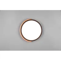 Trio Reality LED-Deckenleuchte Jano Schwarz matt