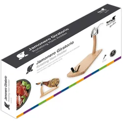 TM Electron Schinkenhalter aus Holz, drehbar