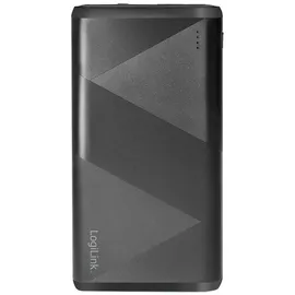 Logilink PA0275 10000 mAh Quick Charge 3.0, Fast Charge, USB PD 2.0 LiPo Schwarz
