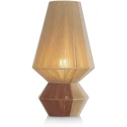 Coco Maison Sisi Tischlampe 1E27 H54cm - Terrakotta/Natur