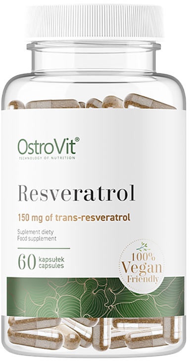 OstroVit Resveratrol VEGE (60 veg.Kapseln)