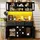 Okwish Buffet 120 x 40 x 170 cm Schwarz