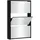 vidaXL Schuhschrank 63 x 102,5 x 17 cm schwarz