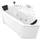 AcquaVapore Eckbadewanne 135 x 135 cm (W02-TH-SC)