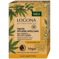 Logona feste Pflege-Spülung Hanföl Holunder