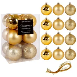 Affek Design Weihnachtskugeln 12er-set, Ø 6 cm