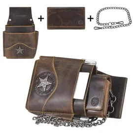 Billy The Kid Kellnerbörse braun