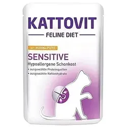 KATTOVIT Sensitive Huhn und Pute 85g Verdauungssystem
