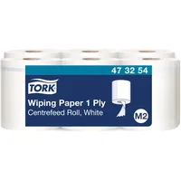 TORK Putztuchrollen Advanced M2 1-lagig weiß, 771 Blätter, 6 Rollen