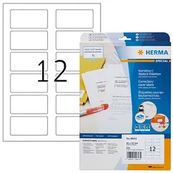 300 HERMA QR-Code-Etiketten 9643 weiß 40,0 x 80,0 mm