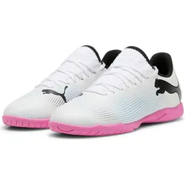 Puma Future 7 Play IT Jr. puma white/puma black/poison pink 37
