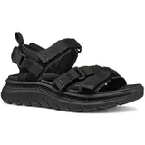 GEOX SPHERICA ACTIF X S Sport Sandal, Black, 43 EU