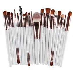 Pinselset Makeup Professionelles 20 Stk. Make Up Pinsel Set Kosmetikpinsel Neu