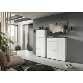 xonox.home Kannon 60 x 109 x 27 cm weiß / weiß