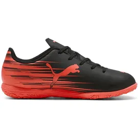 Puma Attancto II IT Kinder black/glowing red 30