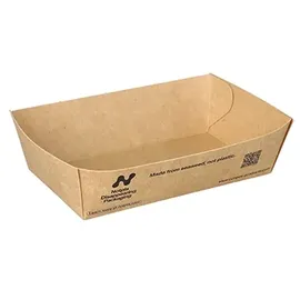 conpax Snacktrays Pappe 3,5 cm x 7 cm x 12 cm 140 St. Braun