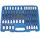 SWSTAHL 04923L Schraubgarnitur 12,5 mm (1/2 Zoll) 30-teilig