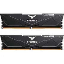 Team Group T-Force Vulcan 32GB UDIMM Kit 2x16GB DDR5-6000 CL30-36-36-76 X8 α FLABD532G6000HC30DC01, Schwarz