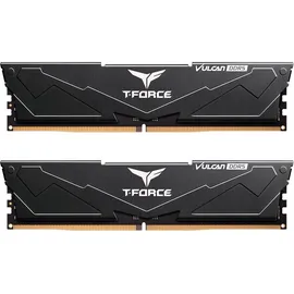 Team Group T-Force Vulcan 32GB UDIMM Kit 2x16GB DDR5-6000 CL30-36-36-76 X8 α FLABD532G6000HC30DC01, Schwarz