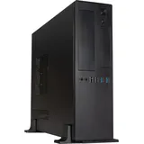 Joy-It Slim PC Intel Core i5 i5-12400 LGA1700, 16 GB DDR4,512 GB SSD M.2 NVMe, Gigabyte GA-H610M-S2H,