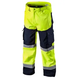 Neo Tools Softshell-Warnschutzhose mit Reflektionsstreifen neongelb XXL