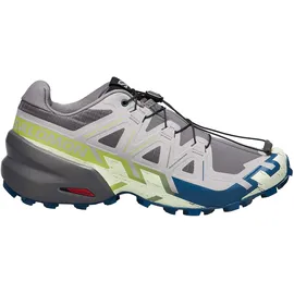 Salomon Speedcross 6 Herren Castlerock/Lime Cream/Poseidon 45 1/3
