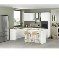 Marinelli Cucine Vormontierte Winkelküche Astrea  (B x T: 250 x 160 cm, Weiß, Mit Elektrogeräten, Spüle links)