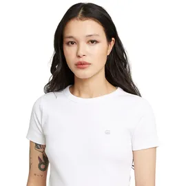 G-Star Slim Rib Weiß XS