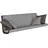 Angerer Hollywoodschaukel Auflage 180 x 54 x 9 cm beige 1 St.